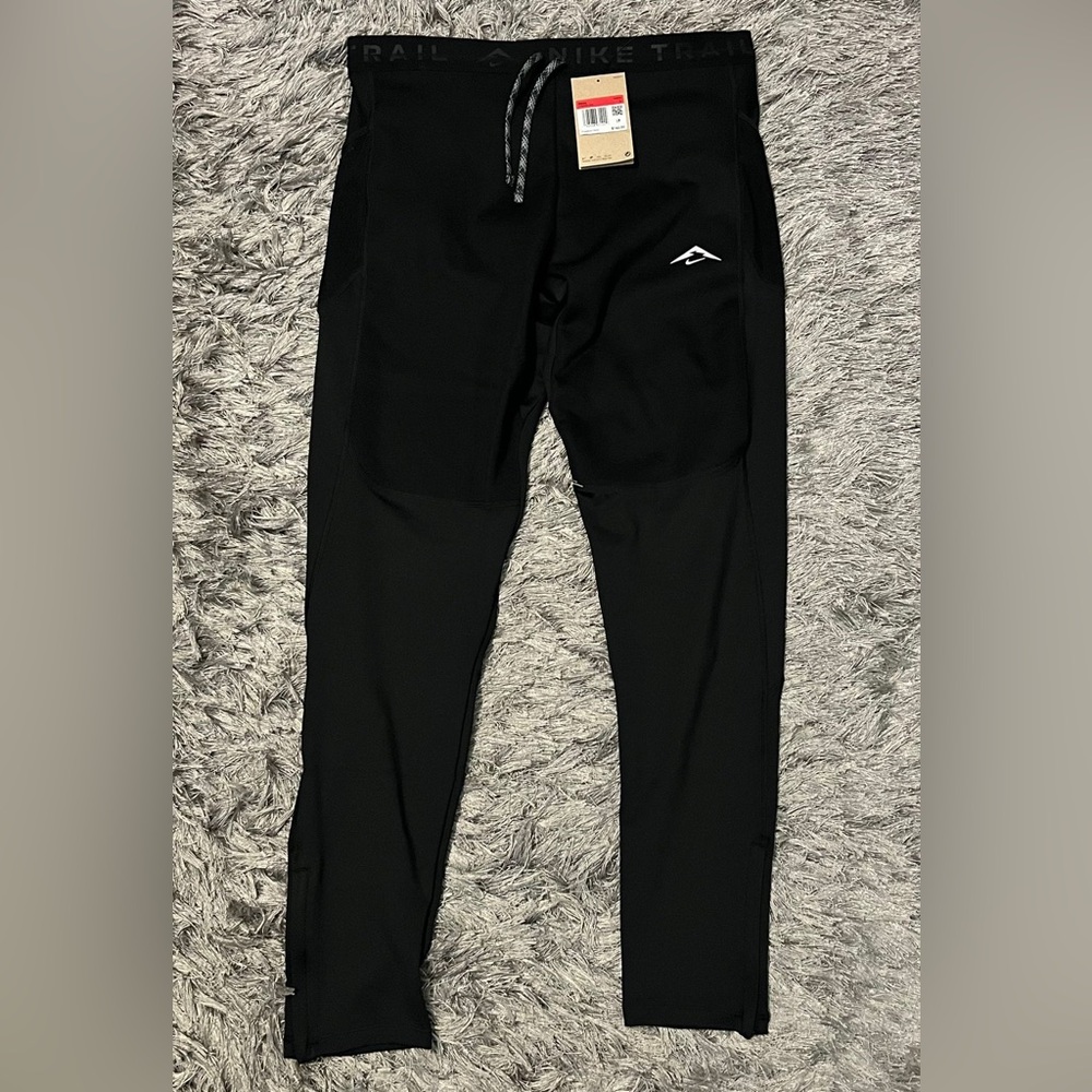 Nike Trail Lunar Ray Winterized Running Tights Mens Large FB8599 010 New